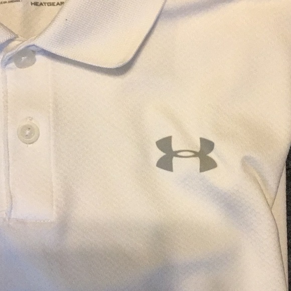 UNDER ARMOUR GOLF SHIRT KIDS. - Picture 3 of 4